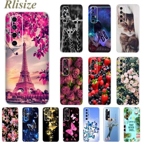Soft TPU Case For Xiaomi Mi 10S Case Mi10 S Cute Flower Animals Back Cover For Xiaomi Mi 10S Phone Cases Full Bumper Fundas Capa