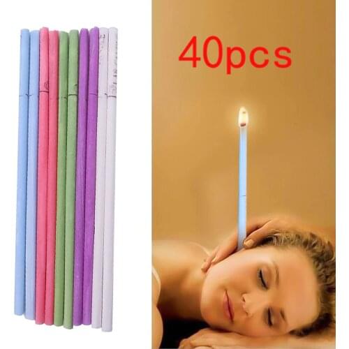 1 bag=2 pcs Ear Wax Removar Natural Ear Candle Healthy Care tools Chinese Type Therapy Coning Beewax Ear Treatment Dropship