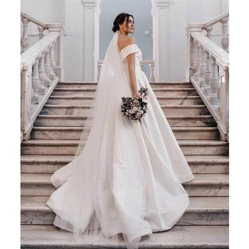 OYISHA Satin Wedding Dresses