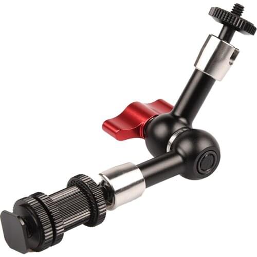 VLOGMAGIC Rugged Articulating Magic Arm with 1/4" Thread Screw for DSLR On Camera Field Monitor, LCD Monitor, Gimbal Stabilizer