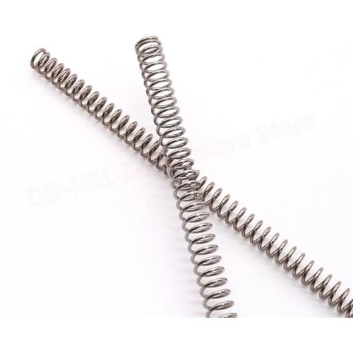 Wire Dia 0.3 0.4 0.5 0.6 0.7mm Y Type Compression Spring OD 3-10mm 304 Stainless Steel Long Spring Length 305mm