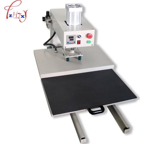 Push-pull type hot stamping machine 38*38cm t-shirt clothing pyrograph pneumatic push-pull sublimation transfer machine 1pc