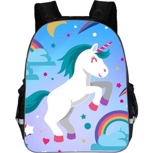 Unicorn Anime Backpack Game So Bro FNAF Animal Casual Personalized School Bags Toddler Boys Girls Teenager Mochila Bolsa