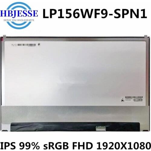 Original 15.6" For LG extactly model LP156WF9-SPN1 IPS FHD 99% sRGB 30pin eDP Laptop Matrix Replacement LCD LED Screen