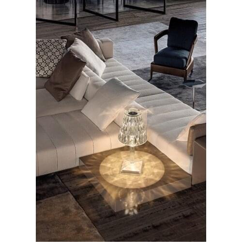 Bedroom Dating Atmosphere Battery Table Lamp Acrylic Living Room Desk Led Night Light Bedside Desktop Decorative Lighting