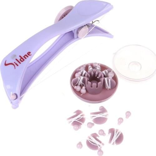 Facial Hair Remover Hair Spring Threading Epilator lip eyebrows Smooth Removal