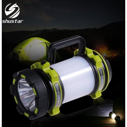 Super bright LED Flashlight Portable Spotlights searchlight XP-G2 USB Rechargeable torch led camping light working light
