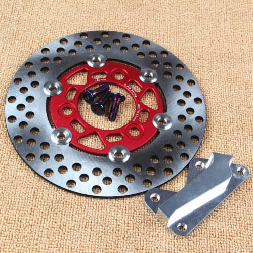 Scooter 200mm Brake Disc/rotor And Adapter/bracket For Honda Dio 28 34 35 36(using Original Brake Caliper And Front Fork)