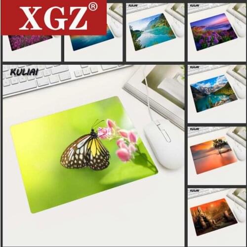 XGZ Fresh Scenery Wallpaper Mouse Pad 22X18CM Non-slip Washable Suitable Home Computer Office Pc Can Be Wholesale for Gifts Cs