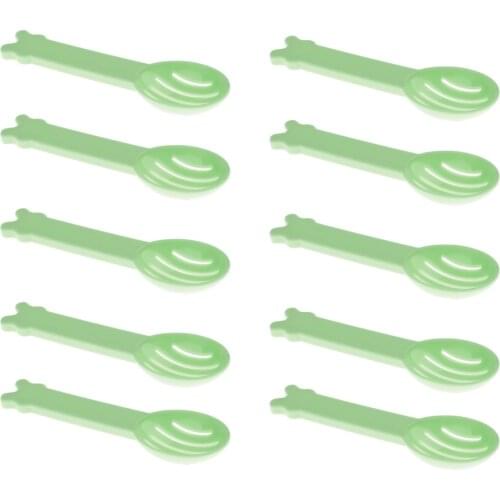 10Pcs Hamster Pooper Scooper Shovel Toilet Bathroom Potty Loo Litter Tray Spoon Sand