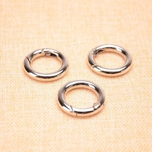 20mm Silver Spring O Ring , Gate Ring. Metal Ring for Bags