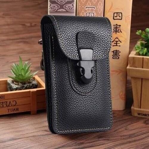 2019 Men Waist Pack Bum Bag Pouch Waterproof Military Belt Waist Packs Molle PU Leather Mobile Phone Wallet Travel Tool