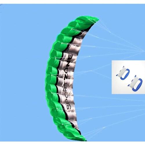 250CM Power Dual Line Parafoil Stunt Kite With Flying Tools Braid Sailing Surf Rainbow Kite Su'r'f Outdoor Sports For Fun Gift