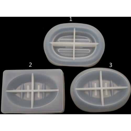 3pcs Handmade Soap Box Silicone Mold Soap Dish Tray Resin Casting Mold Epoxy Resin Ring Dish Holders Resin Soap Tray Molds