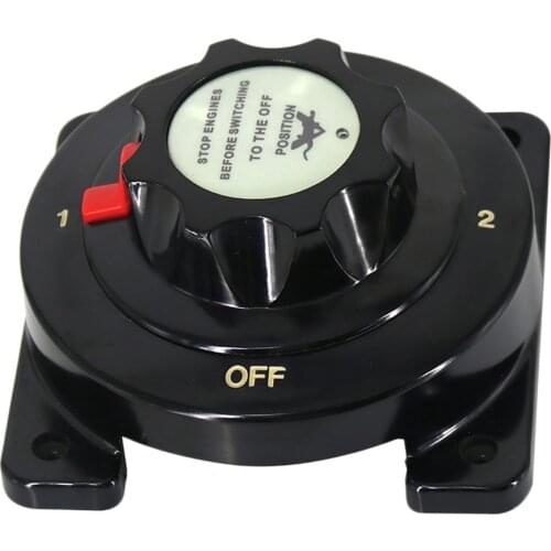 DC12V 300A 4-position Battery Disconnector Battery Selector Switch For Boat Yacht Caravan RV