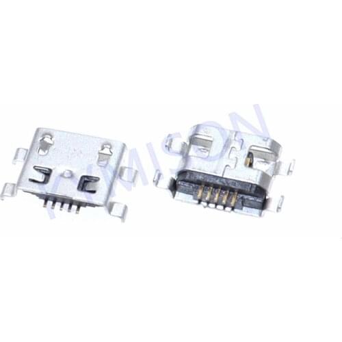 50pcs Micro USB 5 Pin B Type Female Connector For Mobile Phone Micro USB Jack Connector 5 pin Charging Socket