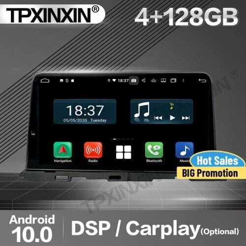 128G Carplay Car Radio 2 Din Stereo Receiver Android 10 For Mazda 6 2019 IPS DSP GPS Navigation Player Audio Recorder Head Unit