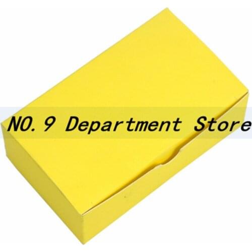 90pcs/set Double sided blank yellow message greeting card Diy gift label card Business Cards Stationery card for Memo word card