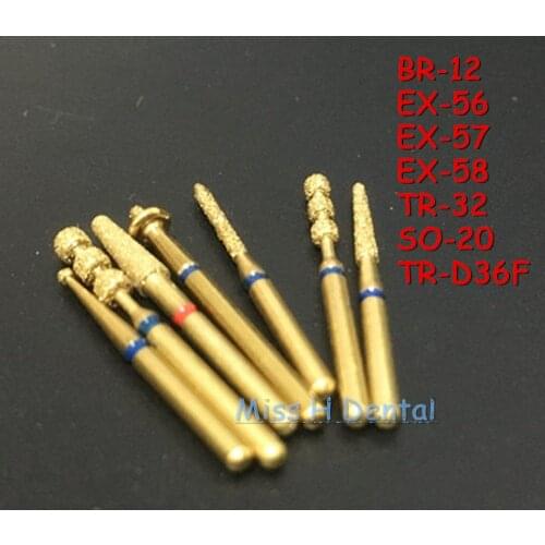 Dental preparation burs Porcelain veneer burs 7pcs/set