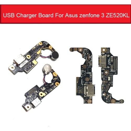 USB Charger Port Flex Cable Board For Asus Zenfone 3 ZE520KL Z017D Charging Jack Dock Microphone Connector Board Repair Parts
