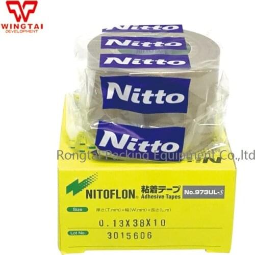 Good Quality Japan Nitoflon PTFE Adhesive 973UL-S Nitto Denko Tape T0.13mm*W38mm*L10m