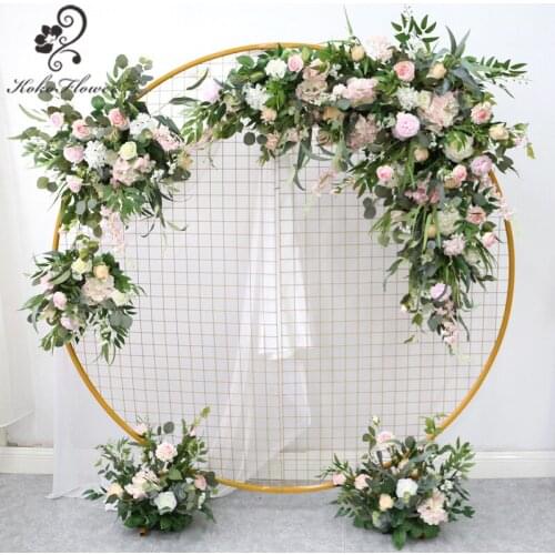 Koko Flower Lawn Wedding Party Background Arch Decoration Simulation Bouquet Window Shopping Mall Party Home DIY Decoration