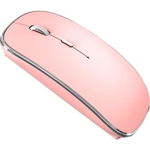 2.4GHz Wireless Mouse with BT5.1 Dual-Mode Laptop Mouse Mute Button with 1200DPI Ergonomic Optical PC Computer Mice for Computer