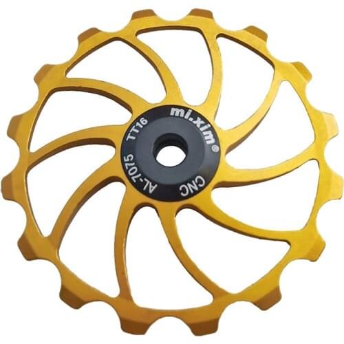 New Mi.Xim Bicycle Rear Derailleur MTB Road Bikes Ceramic Bearing Pulley Guide Wheel Rear Derailleur Parts 16T