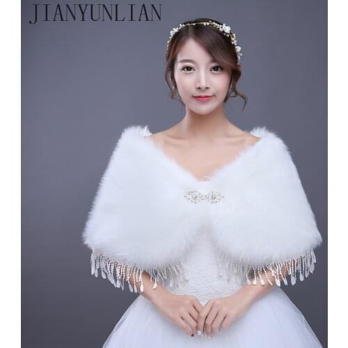 2020 New Arrival White Ivory Lace Sequined Shawl Bolero Wedding Jacket Bridal short Sleeve Bridal Wrap Women Wedding Shrug