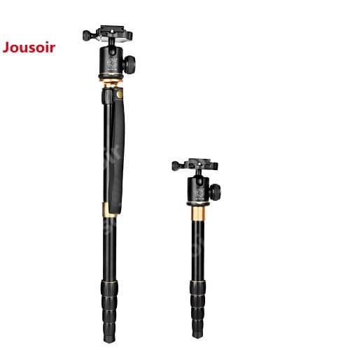 New QZSD Q278 Lightweight Compact Tripod Monopod & Professional Ball Head for DSLR Camera / Portable Camera Stand CD50
