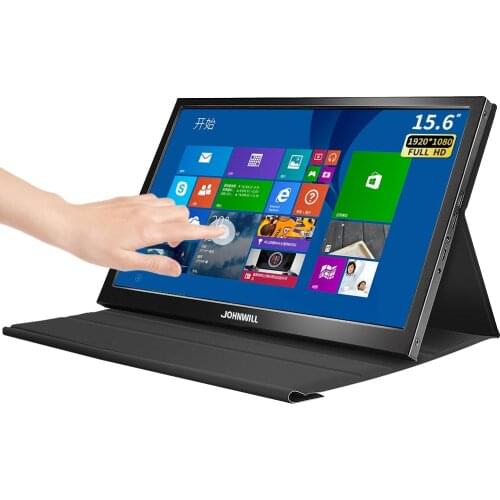 15.6" Inch 1920x1080 IPS Thin Portable Gaming Monitor 10 Multi -Touch Screen HDMI LCD Display for Raspberry PS4 Playstation4