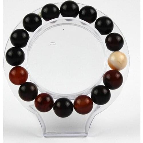 Clear Acrylic Bead Bracelet Bangle Watch display stand holder support Jewellery