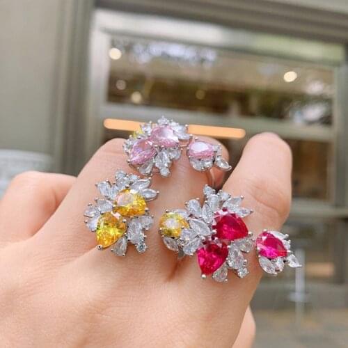 QTT Irregular Rings 925 Sterling Silver Finger Ring Wedding Promise Ring Fashion Jewelry Gift High Quality Jewelry 2021 Trend