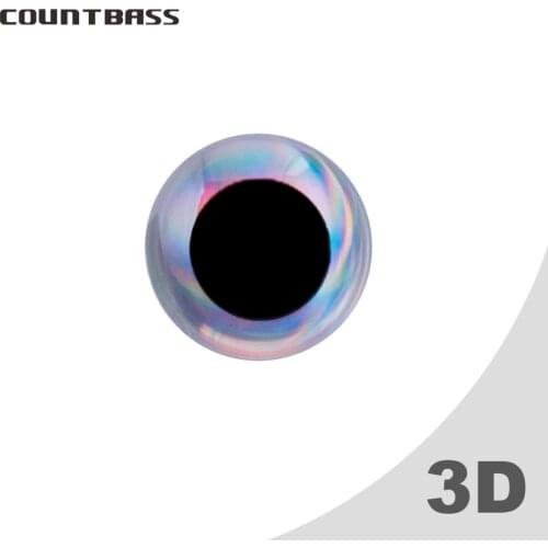 800~1000pcs Sliver Molded 3D Fishing Lure Eyes for Blank Hard Lures, Size 3.5 4.0 4.5 5.0 5.5 6.0 6.5 7.5 8.0mm Tackle Craft