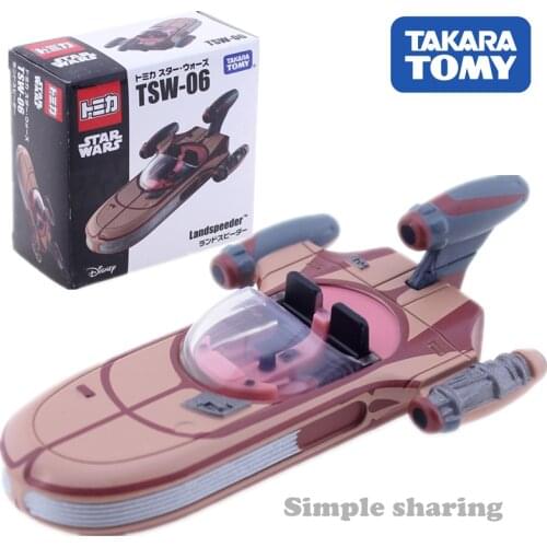 Tomica Star Wars TSW-06 Landspeeder Speeder Disney Cars Takara Tomy Diecast Metal Model Vehicle Toys Collection