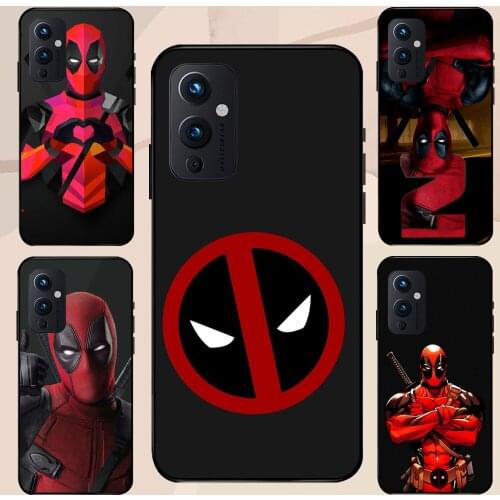 High Quality Phone Mobile Case for One Plus 9Pro 9R 7T PRO 5T 6 5 Mavel cartoon phonecover for new