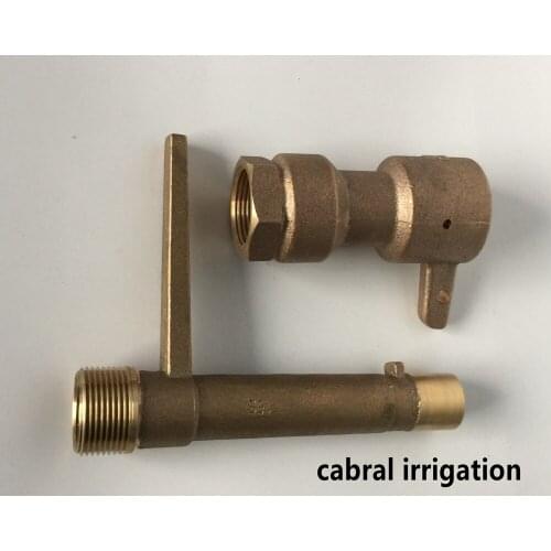 High quality 3/4" Inlet brass quick coupling valve