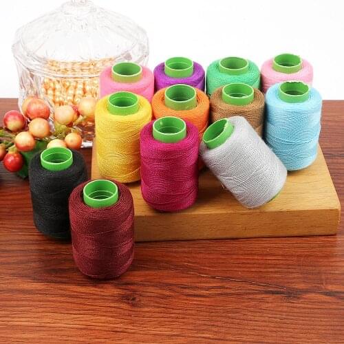 High Quality 300meters Thin Threads Cord Jewelry Findings for Beading Making Machine Embroidery Polyester Crafts Patch