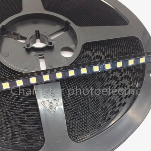 100PCS/Lot 1W /2W 3535 3V /6V SMD LED Beads Cold white 90Lm High power for LCD/TV Backlight