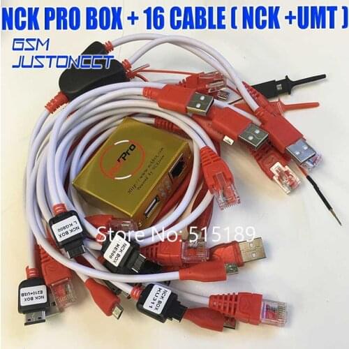 Original NCK PRO BOX / NCK Pro 2 box / nck pro box (support NCK+ UMT 2 in 1)new update For Huawei +15cables+Free shipping
