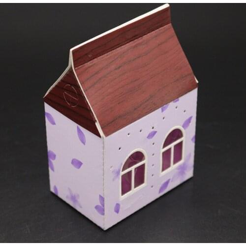 3D small house Metal Cutting Dies Scrapbooking Embossing Dies DIY Decorative Cards Cutting Dies Cut Stencils