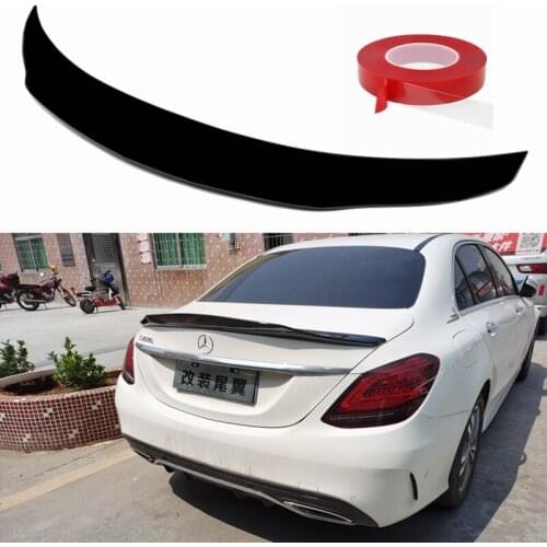 Free tapeReal Performance trunk spoiler wing Highkick Trunk Spoiler Wing for Mercedes for Benz W205 C63 AMG PSM 2013-2019