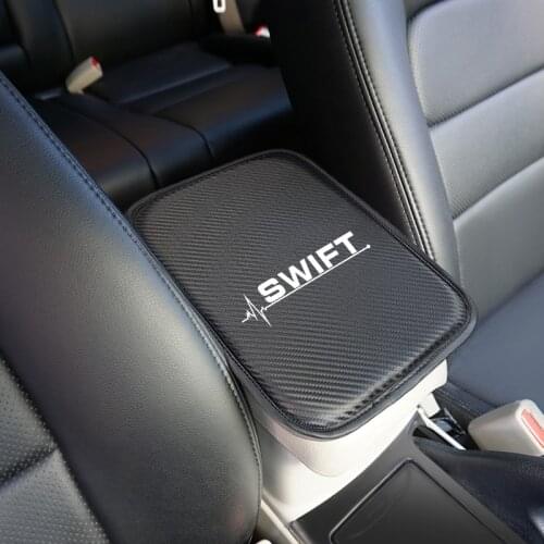 For Suzuki swift Car Armrest Pad Covers Auto Seat Armrests Storage Protection Cushion 1pcs