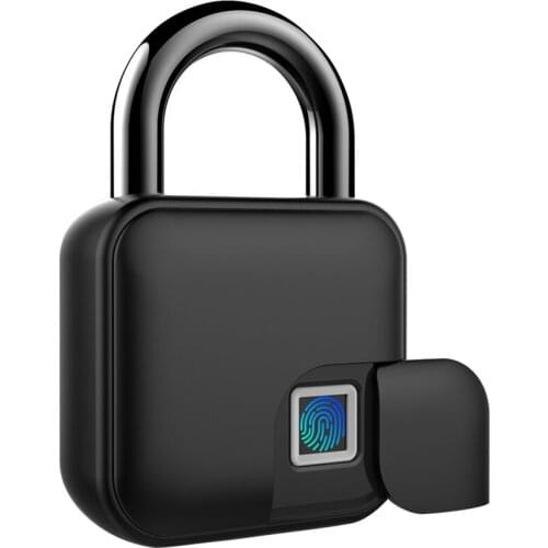 Tuya Smart Home Fingerprint Lock LED Indicator Fingerprint Lock Door Lock IP65 Waterproof Keyless USB Rechargeable Home Locks