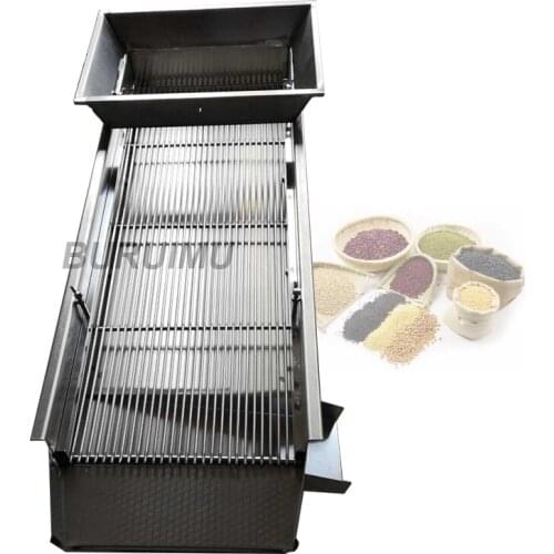 Grain Seed Select Cleaning Machine Grain Seed Beans Thrower Screening Machine Remove Impurities Dust Shell Machine For Birds