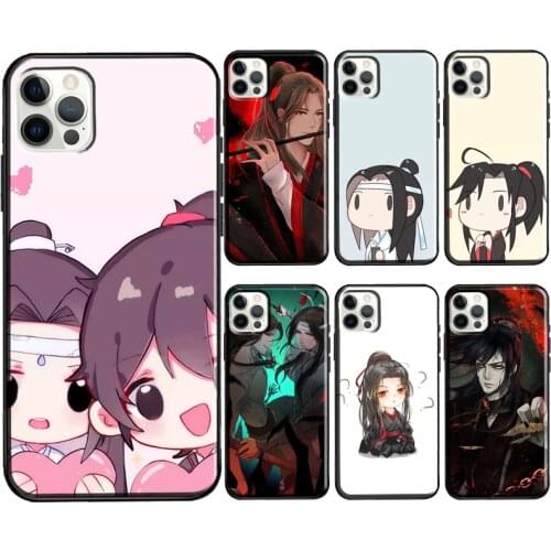 Mo Dao Zu Shi Wei Wuxian Lan wangji Soft Case For iPhone 11 12 Pro Max 12 Mini 6S 7 8 Plus SE 2020 XS Max X XR Phone Coque