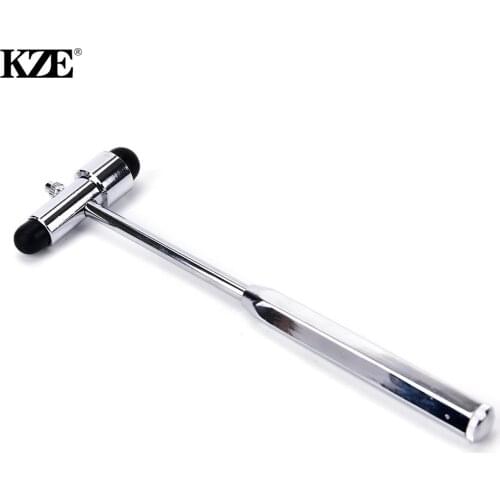 Neurological Reflex Diagnostic Hammer Test For Muscle Stretch Responses Zinc Alloy Multi-functional Percussion Hammer