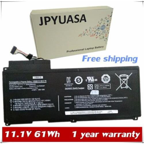 7XINbox 11.1V 5500mAh 61Wh Original Laptop Battery AA-PN3NC6F For Samsung QX310 QX410 QX411 QX510 SF310 SF410 SF510 PN3NC6F
