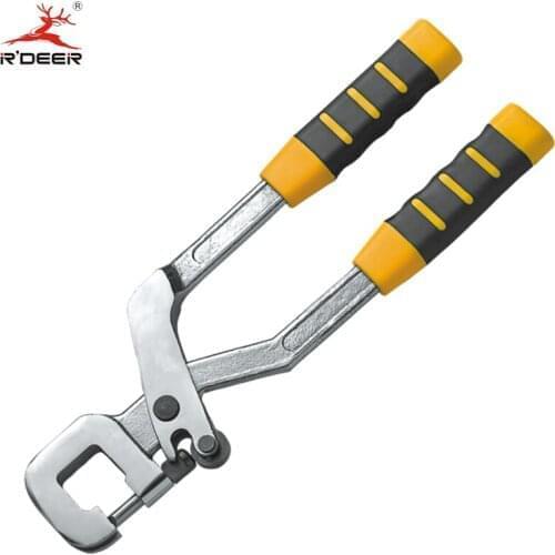 RDEER Specialiied Trim-steel Keel Fixture Pliers For 0.4mm-0.8mm Keel Fixing Tools Double-Handle Punching Pliers Durable Tools