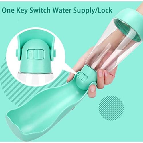 Portable Pet Dog Food Water Bottle For Small Large Dogs Feeder Travel Puppy Cat Drinking Bowl Outdoor Pet Water Dispenser Feeder